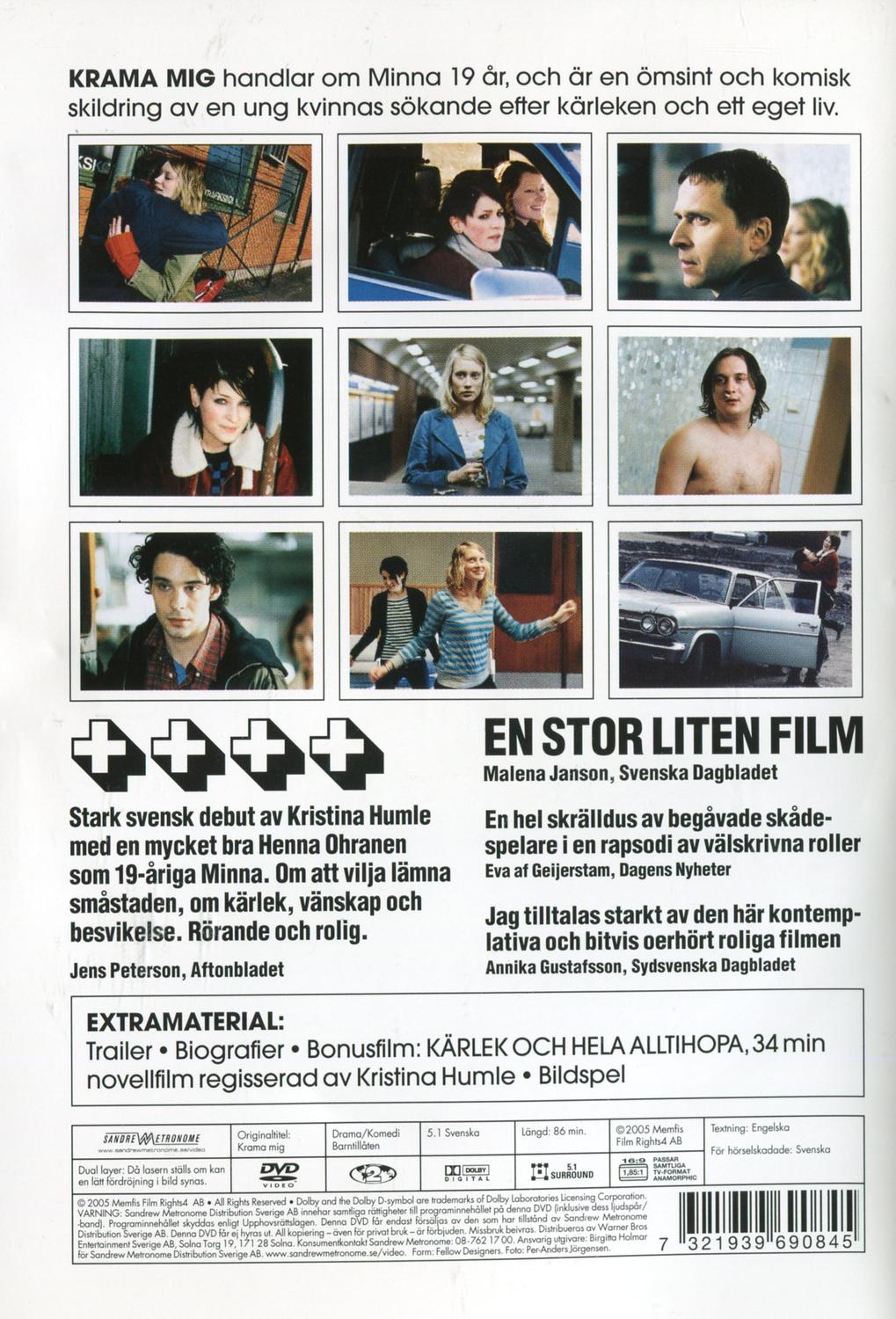 Krama Mig (2005) DVD