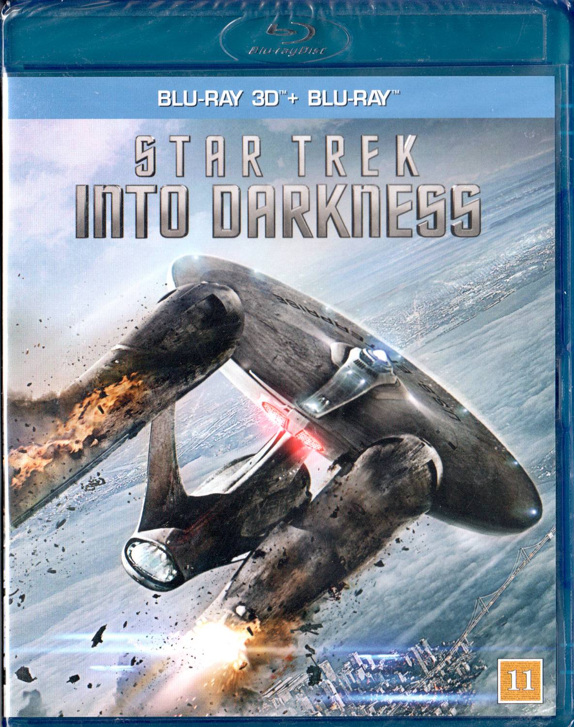 Star Trek Into Darkness (2013) Blu-ray, 3D