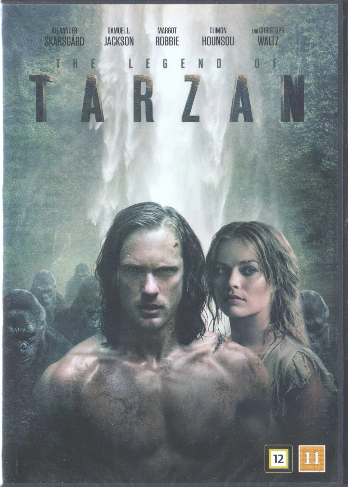 The Legend of Tarzan (2016) DVD