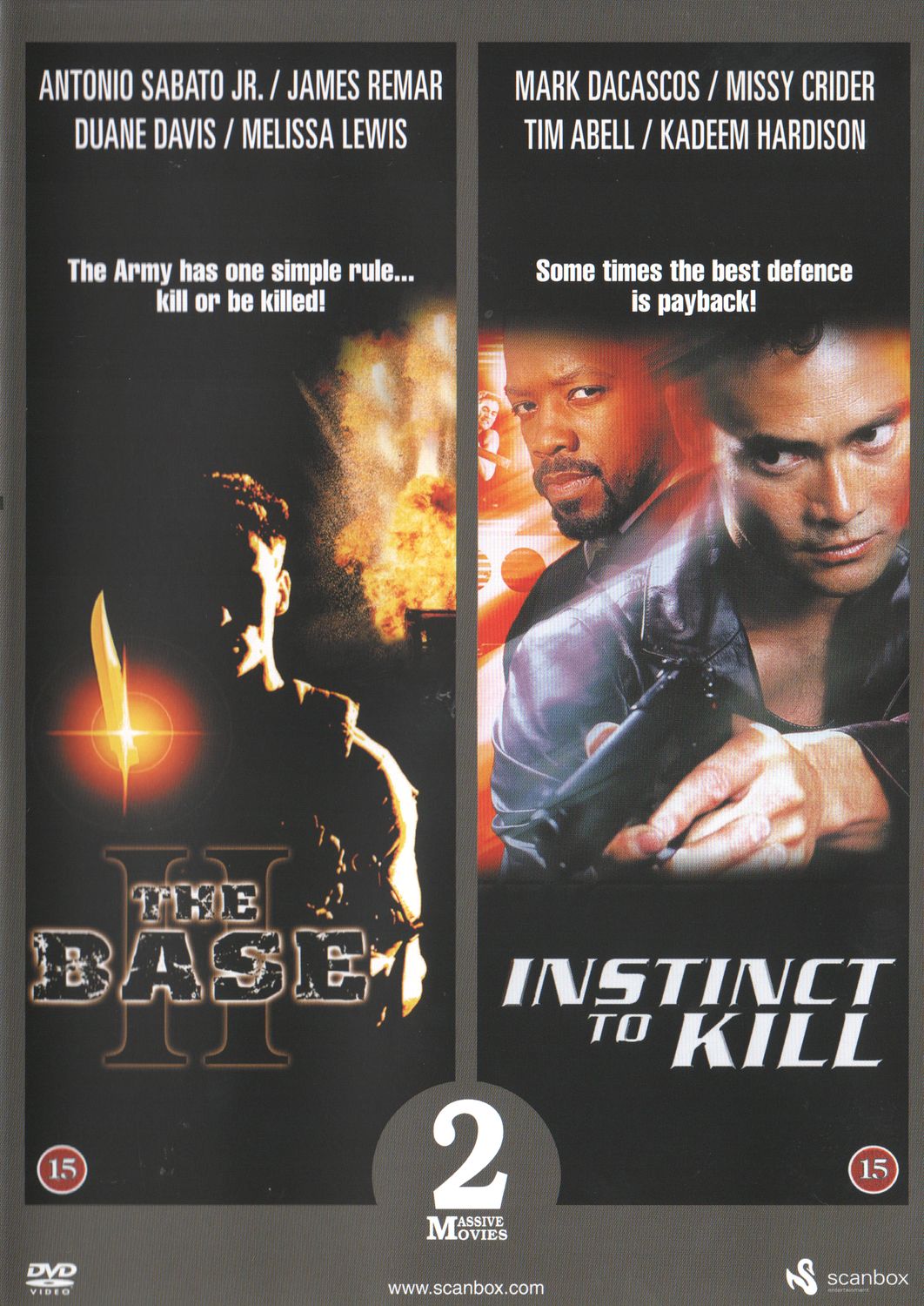 The Base 2 & Instinct to Kill DVD