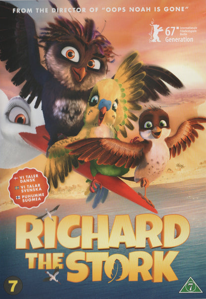 Richard the Stork (2017) DVD