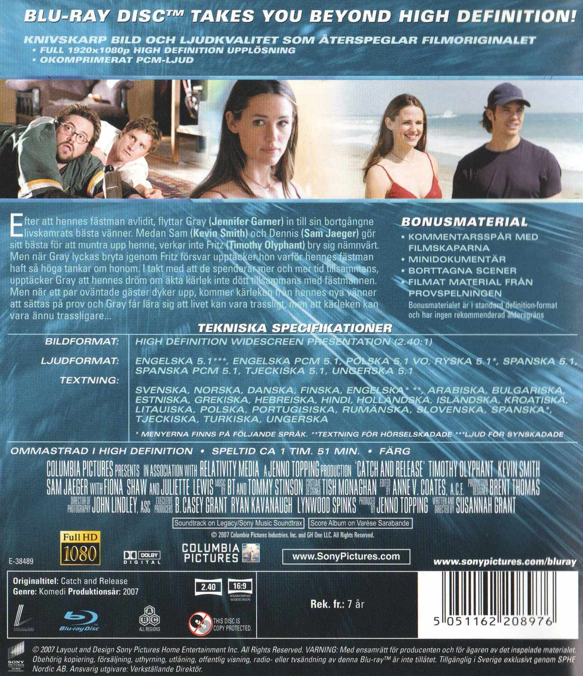 Catch and Release (2007) Blu-ray