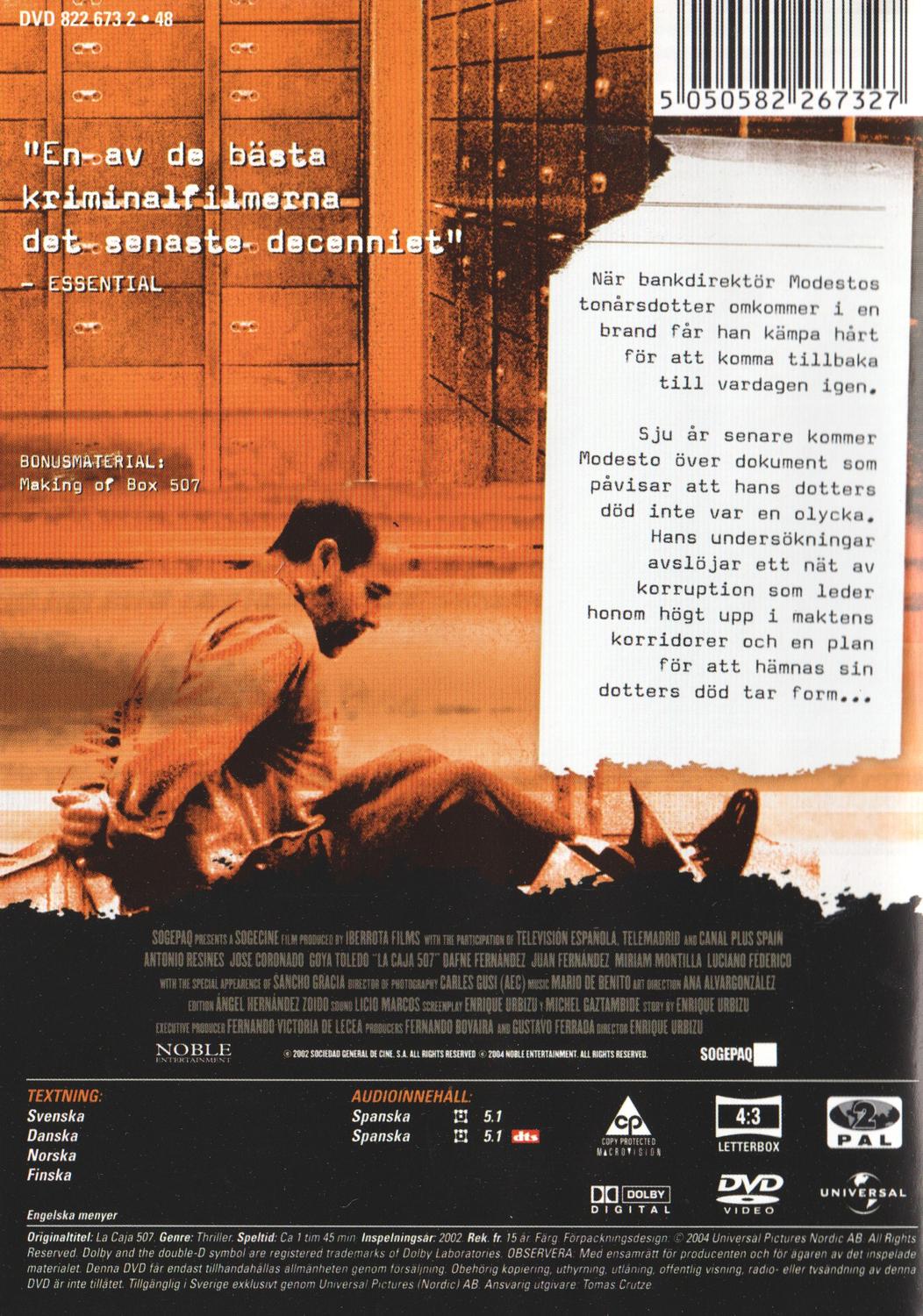 La Caja 507 (2002) DVD