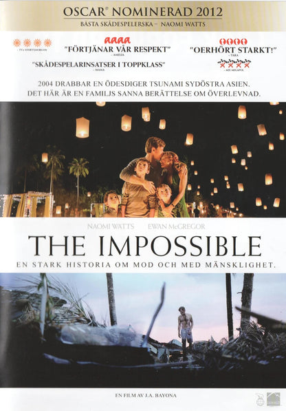 The Impossible (2012) DVD