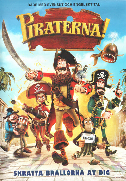 The Pirates! Band of Misfits (2012) DVD