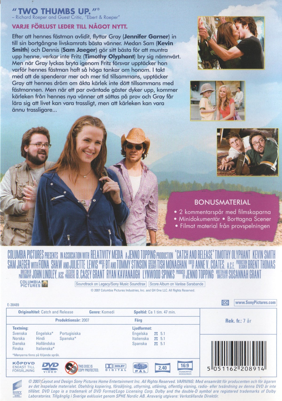 Catch and Release (2006) DVD
