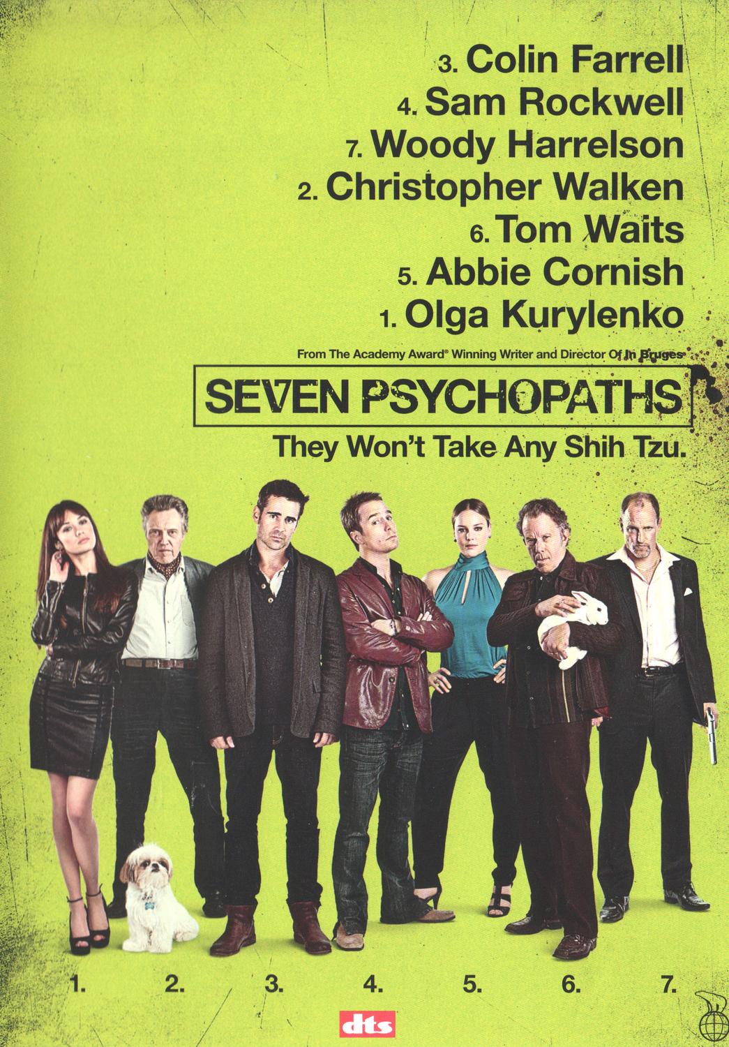 Seven Psychopaths (2012) DVD