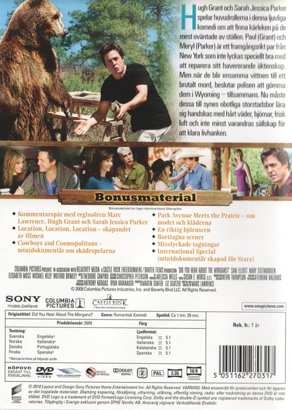 Did You Hear About the Morgans (2009) DVD