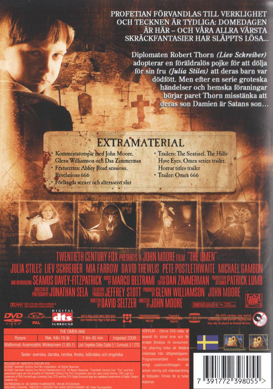 The Omen (2006) DVD