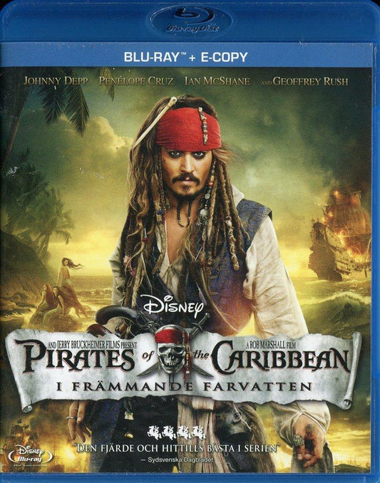 Pirates of the Caribbean On Stranger Tides (2011) Blu-ray