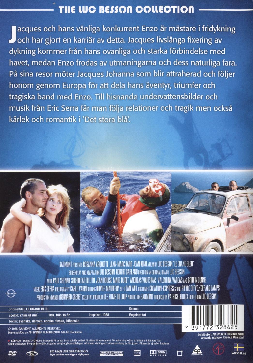 Le Grand Bleu (1988) DVD
