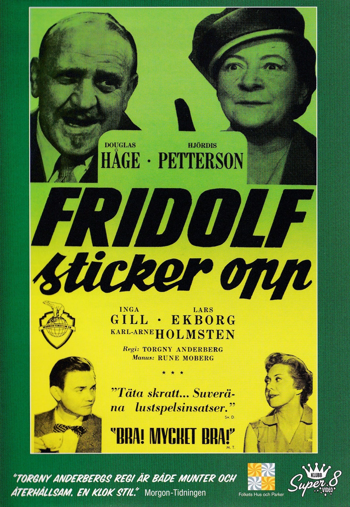Fridolf Sticker Opp (1958) DVD