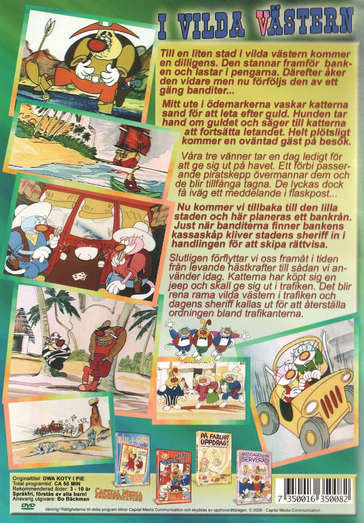 DWA Koty I Pies / I VIlda Västern (2006) DVD