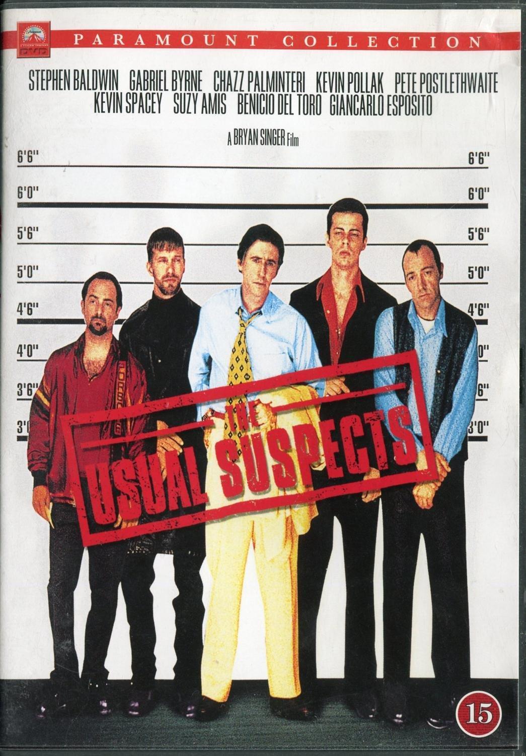 The Usual Suspects (1995) DVD