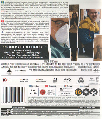 Split (2017) Blu-ray