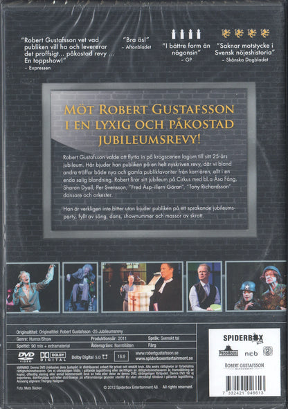 Robert Gustafsson 25 År Jubileumsrevy (2011) DVD