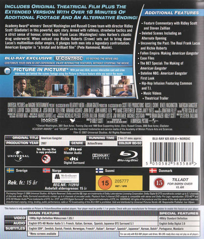 American Gangster (2007) Blu-ray