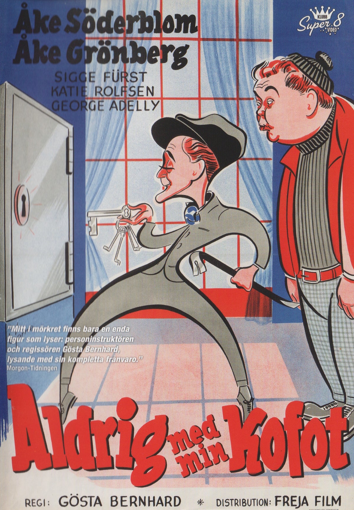 Aldrig Med Min Kofot (1954) DVD
