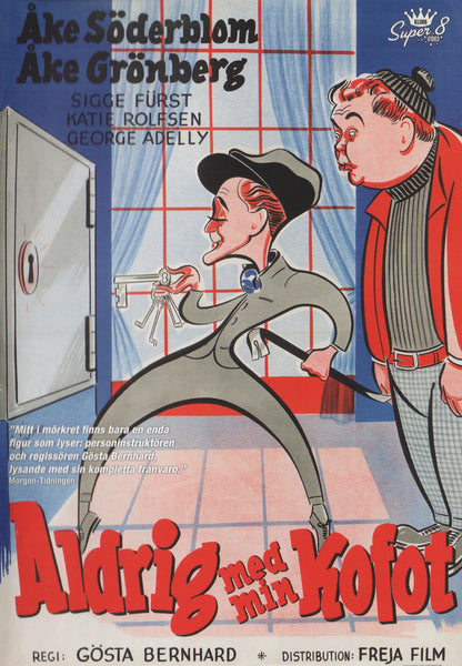 Aldrig Med Min Kofot (1954) DVD