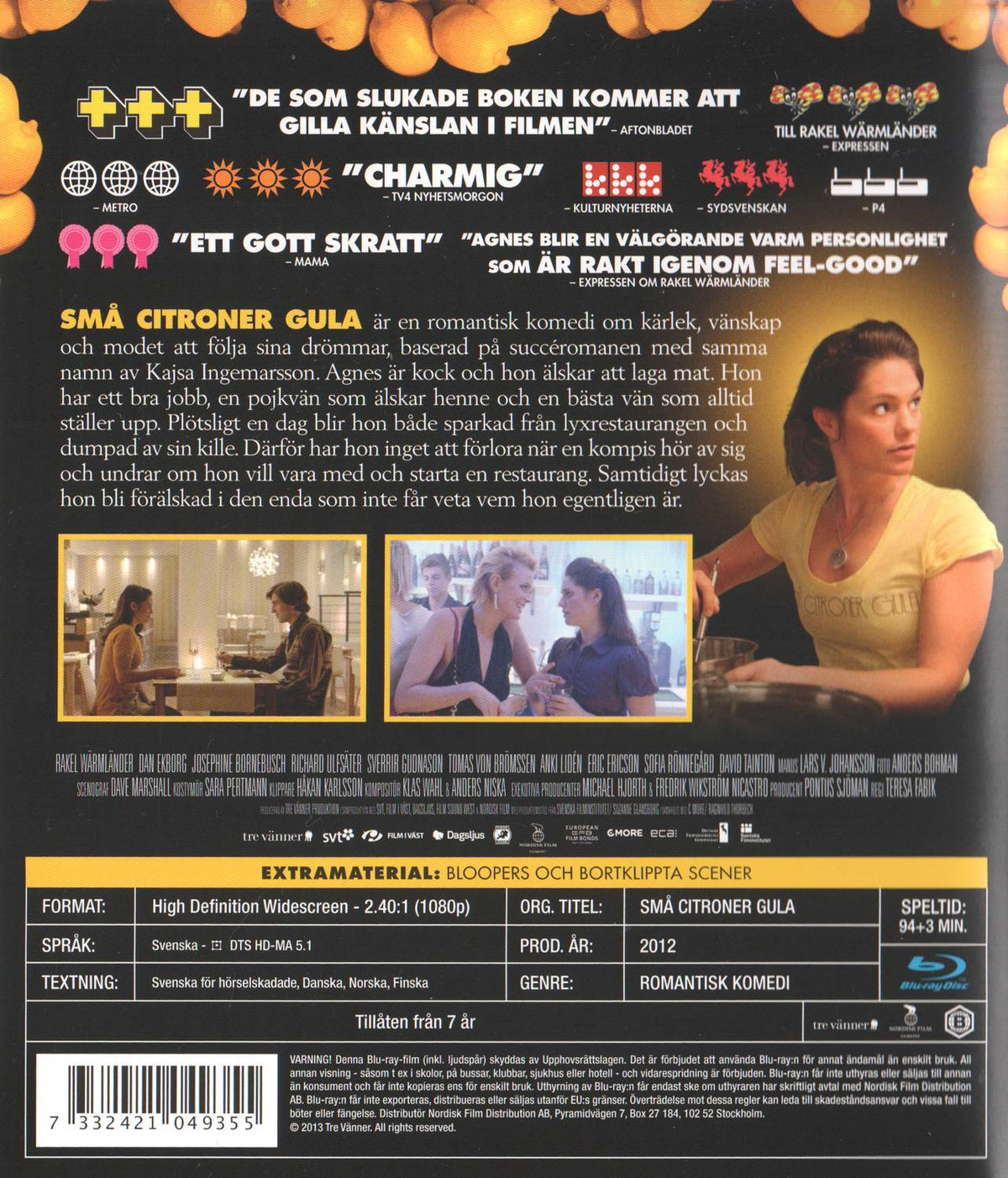 Små Citroner Gula (2012) Blu-ray