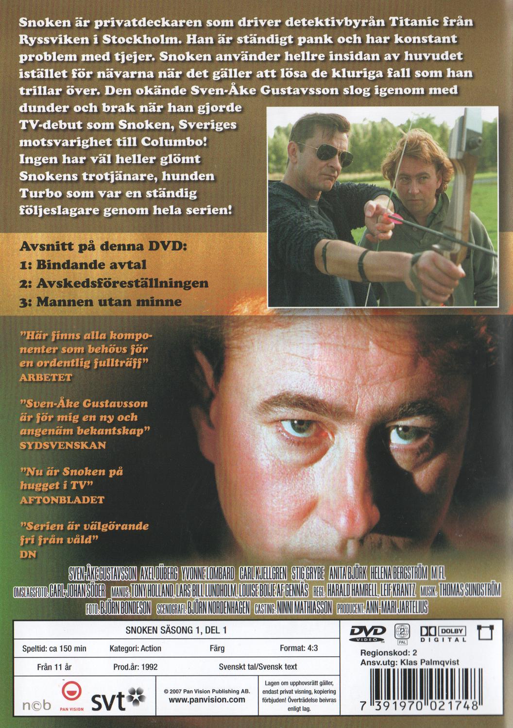 Snoken Säsong 1 Del 1 (1992) DVD