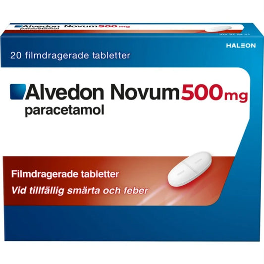 Alvedon Novum 20 Film-coated Tablets 500 mg