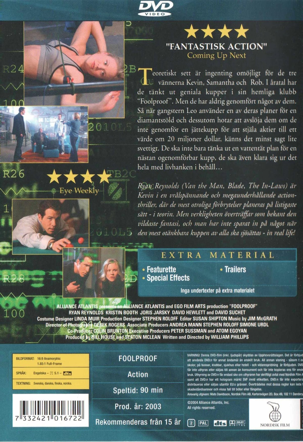 Foolproof (2004) DVD