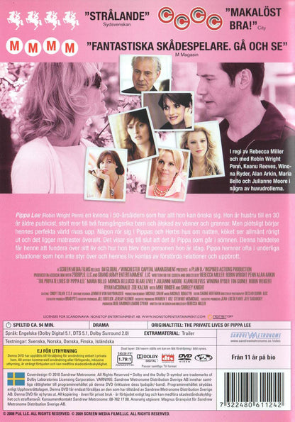 The Private Lives of Pippa Lee (2008) DVD