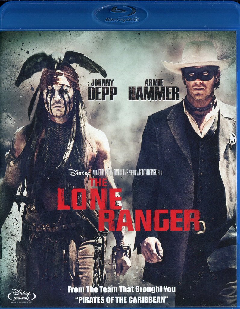 The Lone Ranger (2013) Blu-ray