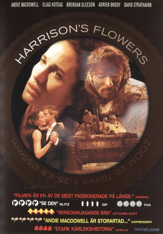 Harrison's Flowers (2000) DVD