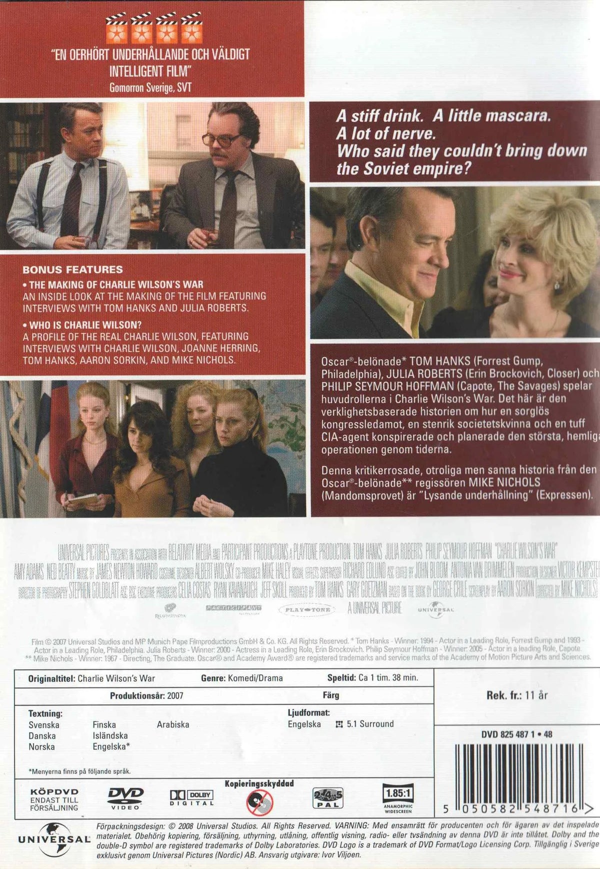 Charlie Wilson's War (2007) DVD
