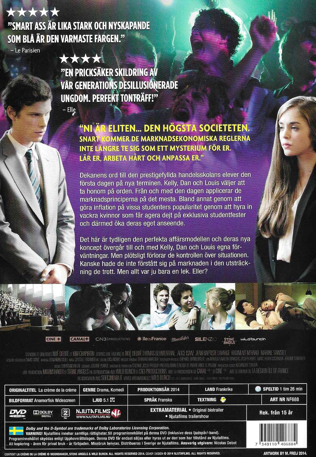 La Créme de la Créme (2014) DVD
