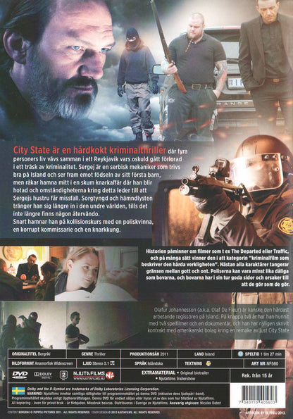 City State (2011) DVD