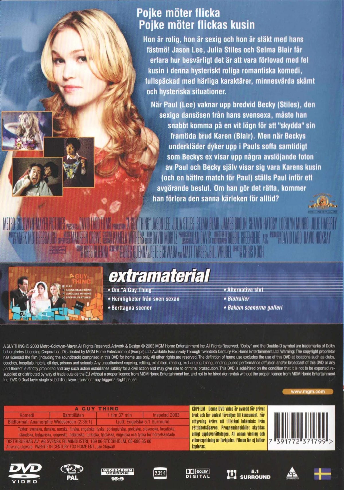 A Guy Thing (2003) DVD