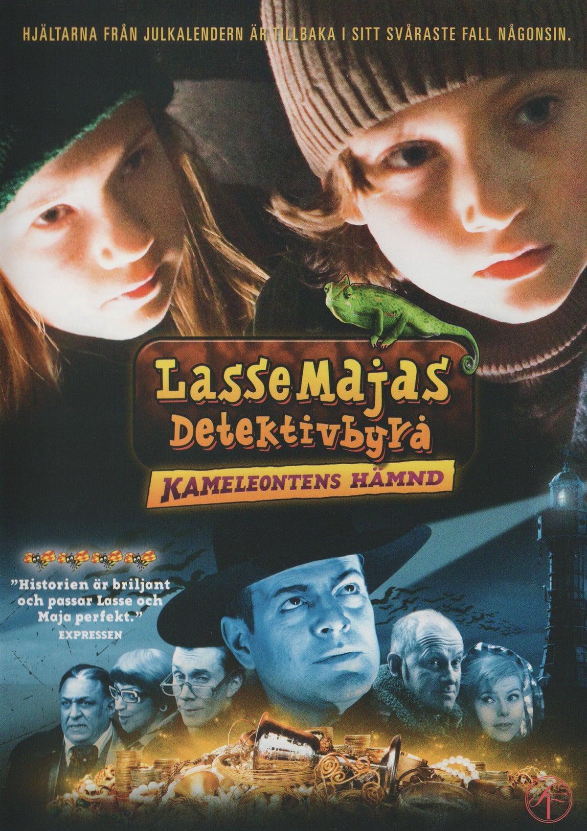 LasseMajas Detektivbyrå Kameleontens Hämd (2008) DVD