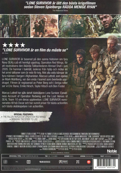 Lone Survivor (2013) DVD