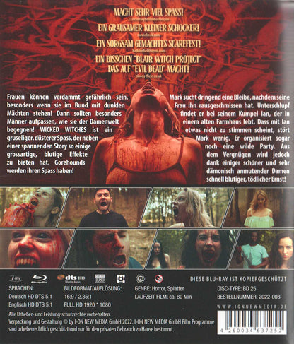 Wicked Witches (2018) Blu-ray, UNCUT