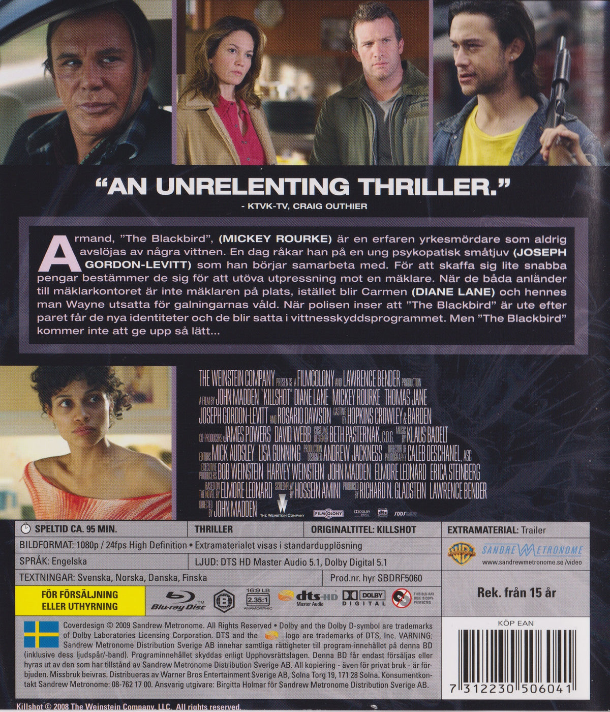 Killshot (2009) Blu-ray