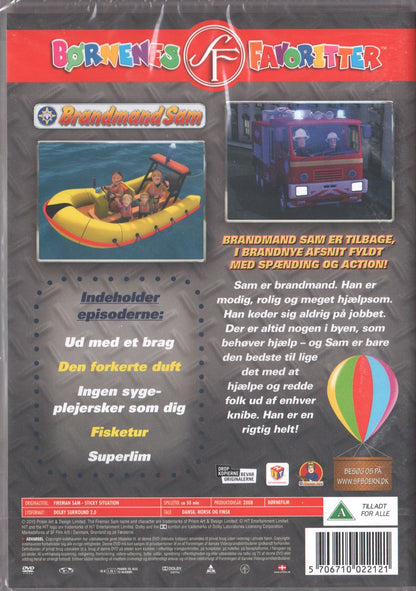 Fireman Sam Sticky Situation (2008) DVD