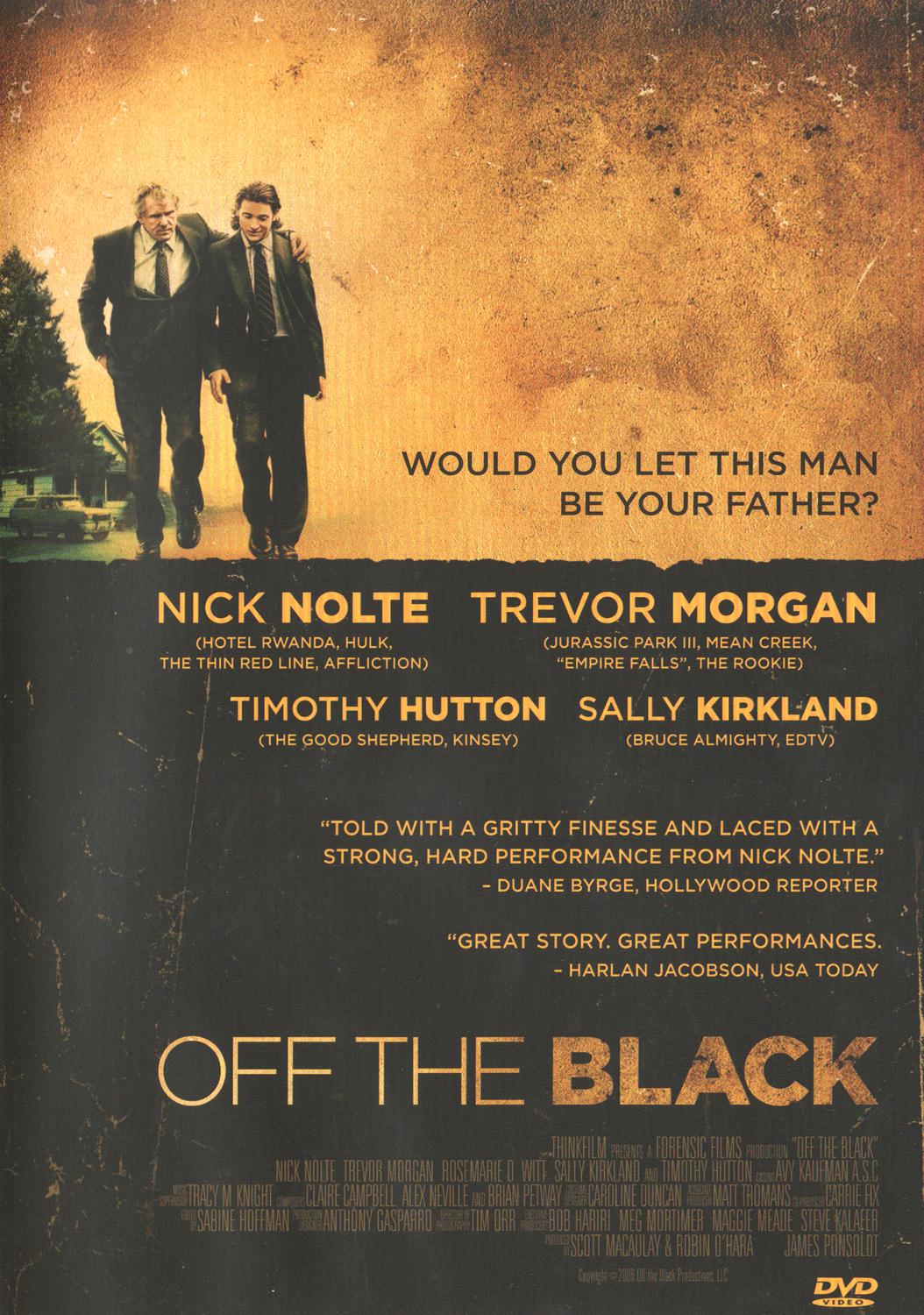 Off the Black (2008) DVD