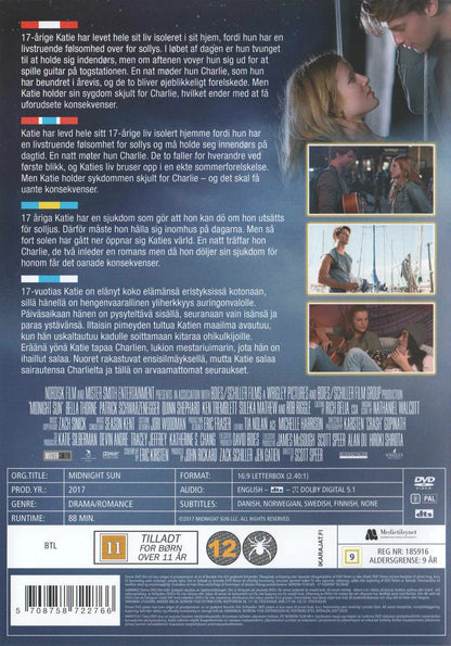 Midnight Sun (2017) DVD