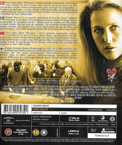 Shadow Dancer (2012) Blu-ray