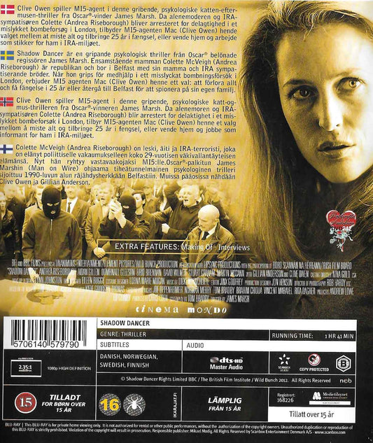Shadow Dancer (2012) Blu-ray