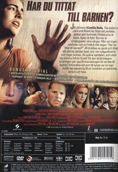 When a Stranger Calls (2006) DVD