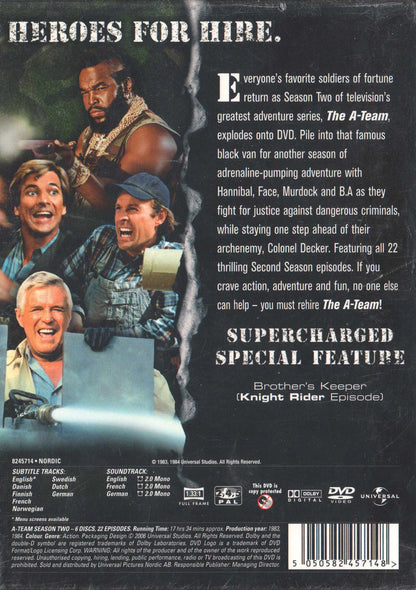 The A-Team Season 2 (1984) DVD