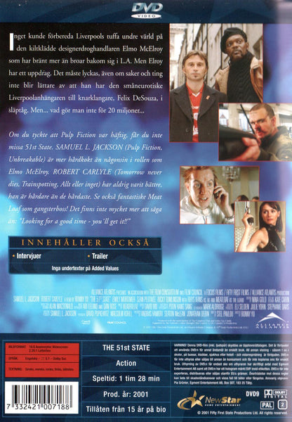 The 51st State (2001) DVD