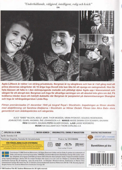 Swing it Magistern (1940) DVD