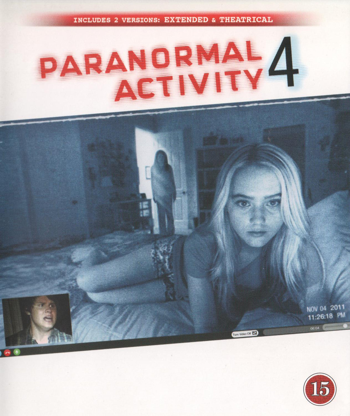 Paranormal Activity 4 (2012) Blu-ray