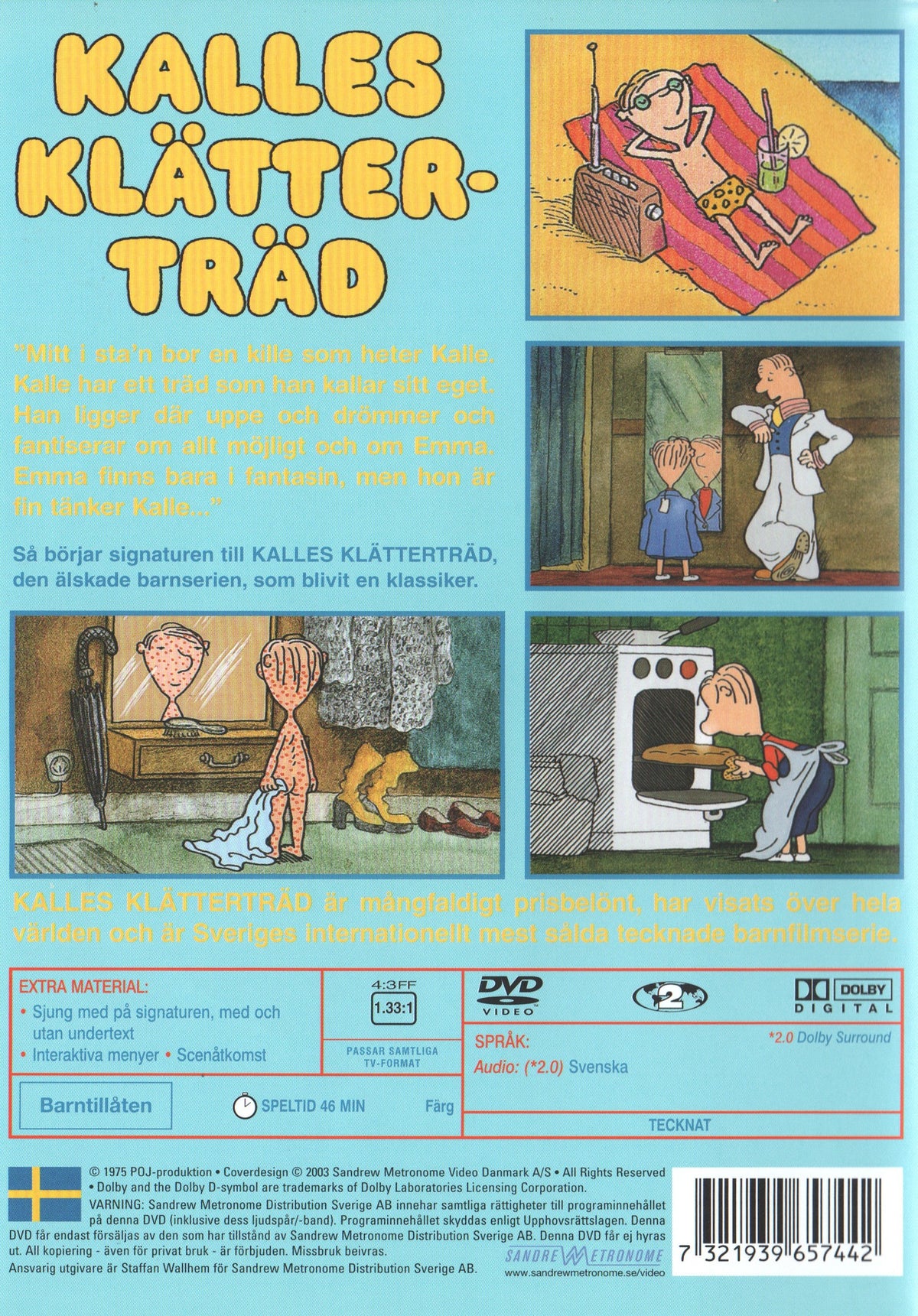 Kalles Klätterträd DVD