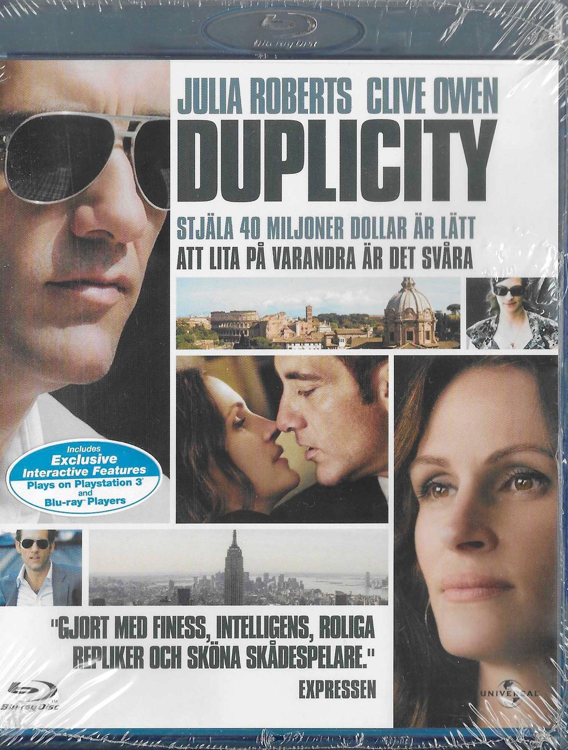 Duplicity (2009) Blu-ray